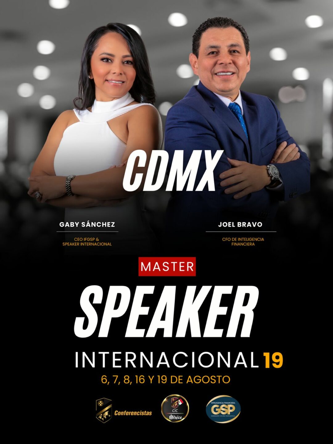 CERTIFICACIÓN MASTER SPEAKER<br>Agosto-CDMX